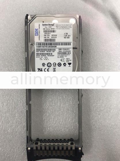 IBM 00Y2511 00Y2434 00Y5723 1T 1TB SAS 7.2K V3500 V3700 Hard Drive